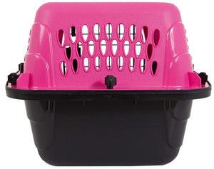 Petmate Two Door Top-Load Kennel Pink