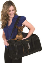 Load image into Gallery viewer, Petmate Soft Sided Kennel Cab Pet Carrier Black
