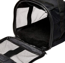 Load image into Gallery viewer, Petmate Soft Sided Kennel Cab Pet Carrier Black
