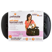 Load image into Gallery viewer, Petmate Soft Sided Kennel Cab Pet Carrier Black
