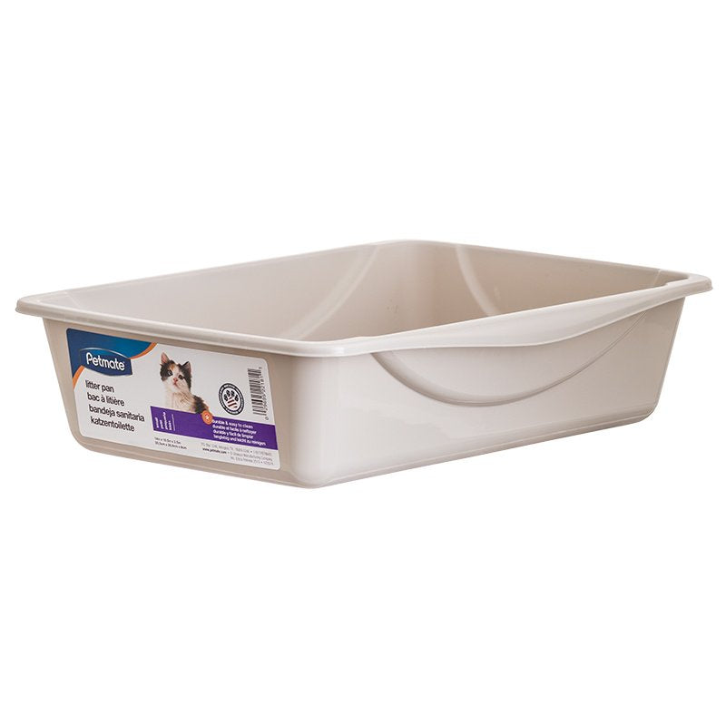 Petmate Cat Litter Pan Gray