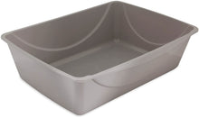 Load image into Gallery viewer, Petmate Cat Litter Pan Gray
