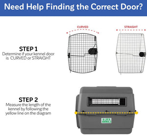 Petmate Navigator Kennel Replacement Door Brown