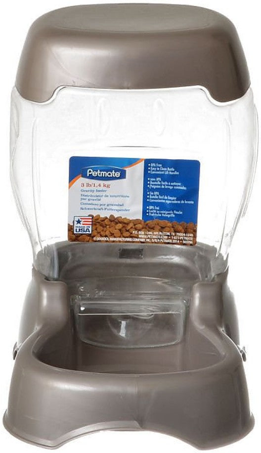 Petmate Cafe Pet Feeder Pearl Tan