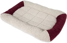 Load image into Gallery viewer, Aspen Pet Self Warming Bolster Kennel Mat
