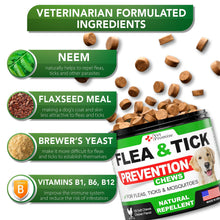 Load image into Gallery viewer, Flea and Tick Prevention for Dogs Chewables - All Natural
