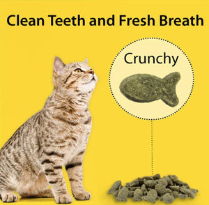 Emerald Pet Feline Dental Treats Chicken Flavor