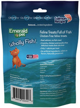 Load image into Gallery viewer, Emerald Pet Wholly Fish! Cat Treats Salmon Recipe
