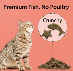 Emerald Pet Wholly Fish! Cat Treats Salmon Recipe