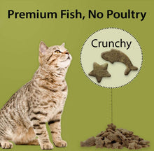 Load image into Gallery viewer, Emerald Pet Wholly Fish! Cat Treats Tuna Recipe
