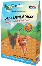 Load image into Gallery viewer, Emerald Pet Feline Dental Stixx Chicken and Pumpkin Recipe
