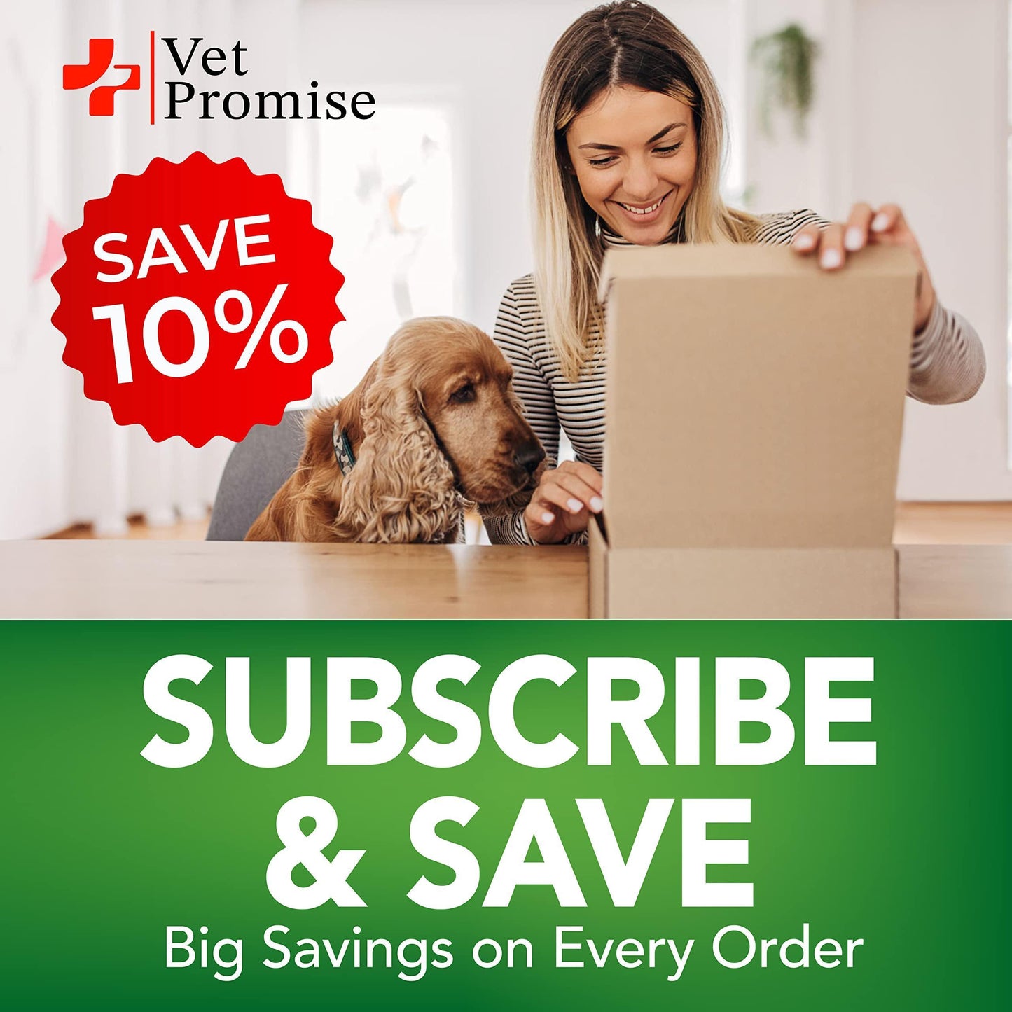 Vet Promise NO POO Stool Eating Deterrent with Probiotics & Enzymes for Dogs 120 Ct For Pet With Love