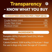 Load image into Gallery viewer, Pumpkin Powder for Dogs Digestive Support   8 OZ   Fiber Supplement for
