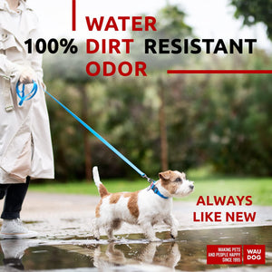 WAUDOG Waterproof Dog Leash 4 Ft   6 Ft   Anti Slip Dog Leash for Large Dogs