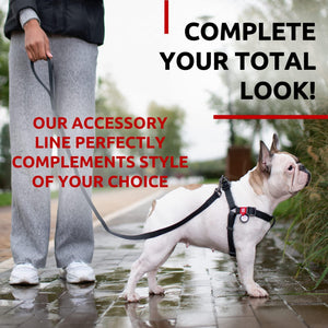 WAUDOG Waterproof Dog Leash 4 Ft   6 Ft   Anti Slip Dog Leash for Large Dogs