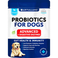 Load image into Gallery viewer, Artullano Dog Probiotics and Digestive Enzymes (30 Stick Powder Packets)
