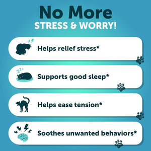 Artullano Hemp Cat Calming Treats for Stress & Anxiety Relief 135 Chews