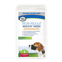 Load image into Gallery viewer, Four Paws Walk About Quick Fit Muzzle for Dogs
