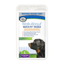 Load image into Gallery viewer, Four Paws Walk About Quick Fit Muzzle for Dogs
