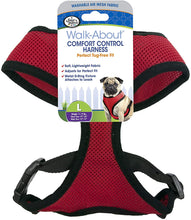 Load image into Gallery viewer, Four Paws Comfort Control Harness Red
