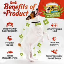 Load image into Gallery viewer, Charlie and Buddy Hemp Dog Hip and Joint Supplement w/Glucosamine Chondroitin 120 Ct
