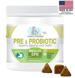 Four Paws Healthy Promise Pre and Probiotic Supplement for Cats