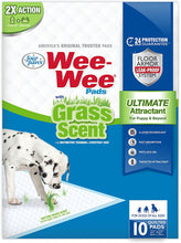 Load image into Gallery viewer, Four Paws Wee Wee Grass Scented Puppy Pads
