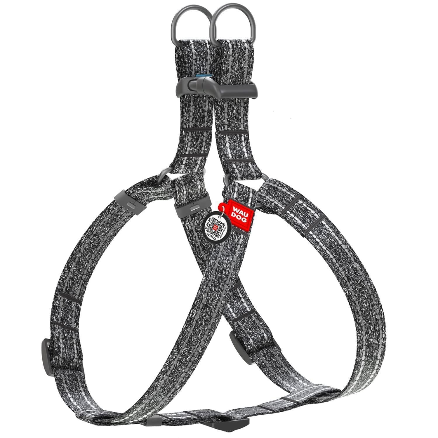 WAUDOG Re Cotton Dog Harness Eco Friendly Dog Harness for Small Dogs Medium & For Pet With Love