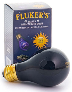 Flukers Black Nightlight Bulb Incandescent Reptile Light