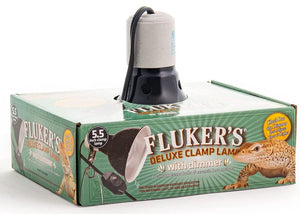 Flukers Clamp Lamp with Dimmer