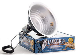 Flukers Clamp Lamp with Dimmer