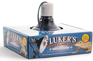 Flukers Clamp Lamp with Dimmer