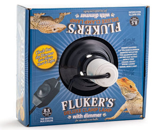 Flukers Clamp Lamp with Dimmer