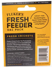 Load image into Gallery viewer, Flukers Cricket Fresh Feeder Vac Pack
