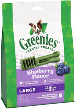 Load image into Gallery viewer, Greenies Large Dental Dog Treats Blueberry
