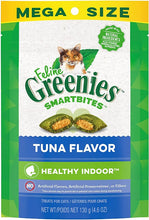 Load image into Gallery viewer, Greenies SmartBites Healthy Indoor Tuna Flavor Cat Treats
