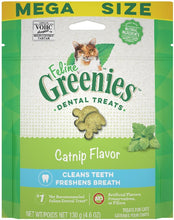 Load image into Gallery viewer, Greenies Feline Natural Dental Treats Catnip Flavor
