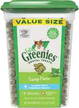 Load image into Gallery viewer, Greenies Feline Natural Dental Treats Catnip Flavor
