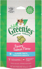 Load image into Gallery viewer, Greenies Feline Natural Dental Treats Tempting Salmon Flavor
