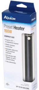 Aqueon Preset Heater for Aquariums Compact Size