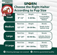 Load image into Gallery viewer, Sporn Original Training Halter for Dogs Black
