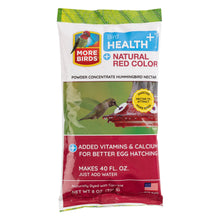 Load image into Gallery viewer, More Birds Health Plus Natural Red Hummingbird Nectar Powder Concentrate
