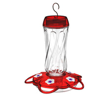 Load image into Gallery viewer, More Birds Orion Glass Hummingbird Feeder
