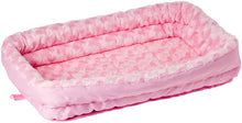 Load image into Gallery viewer, MidWest Double Bolster Pet Bed Pink
