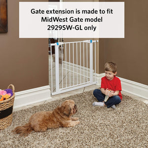 MidWest Glow in the Dark Steel Gate Extension for 29 Tall Gate