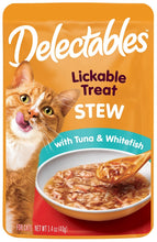 Load image into Gallery viewer, Hartz Delectables Stew Lickable Treat for Cats Tuna and Whitefish
