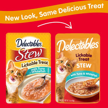 Load image into Gallery viewer, Hartz Delectables Stew Lickable Treat for Cats Tuna and Whitefish
