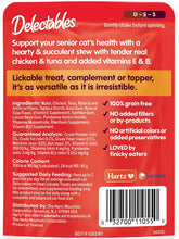 Load image into Gallery viewer, Hartz Delectables Stew Senior Lickable Treat for Cats Chicken and Tuna
