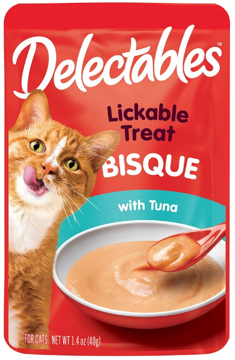 Hartz Delectables Bisque Lickable Treat for Cats Tuna