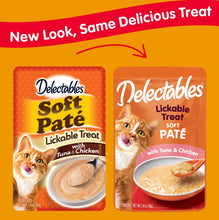 Load image into Gallery viewer, Hartz Soft Pate Lickable Treat for Cats Tuna and Chicken
